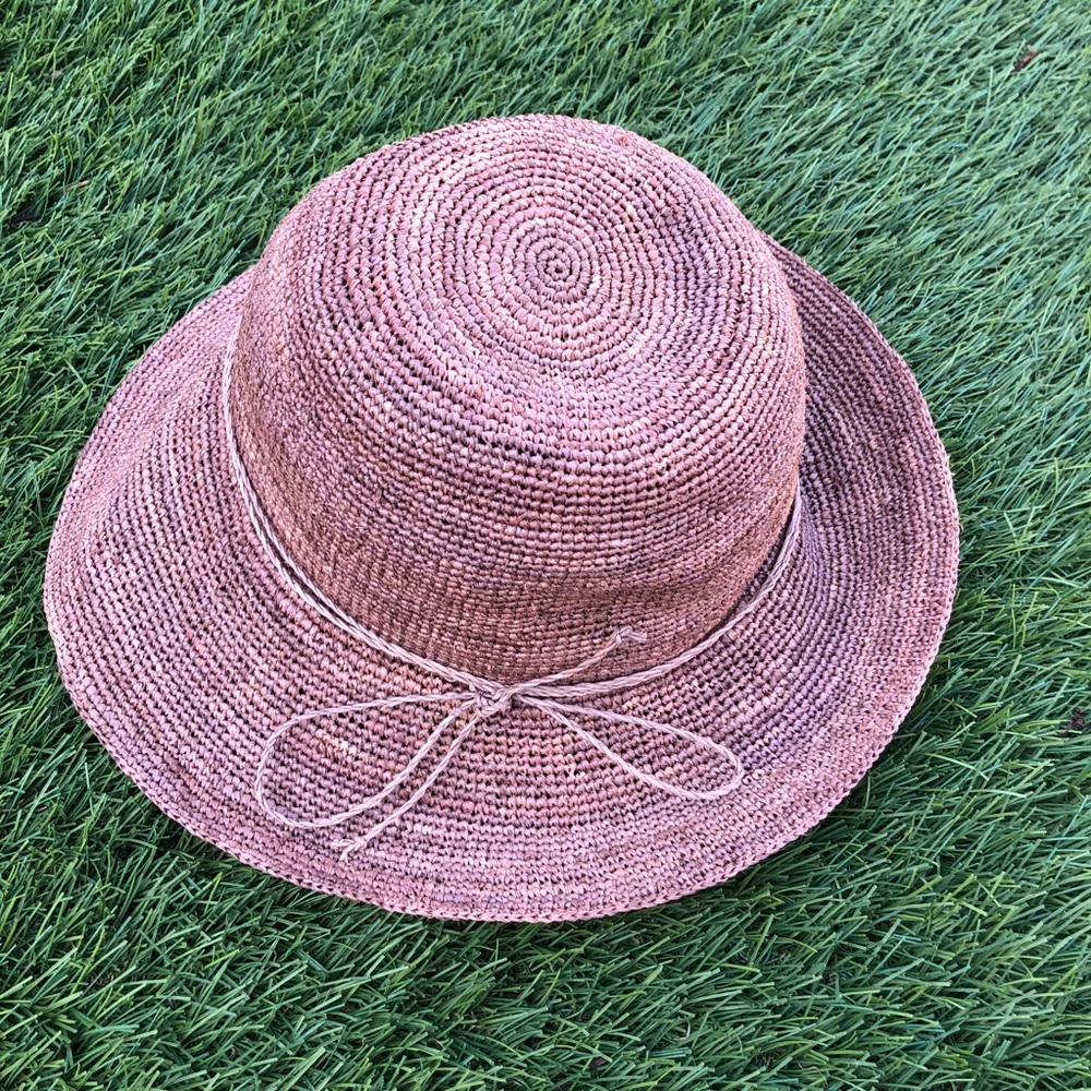 Raffia hat - Picture 2 of 4